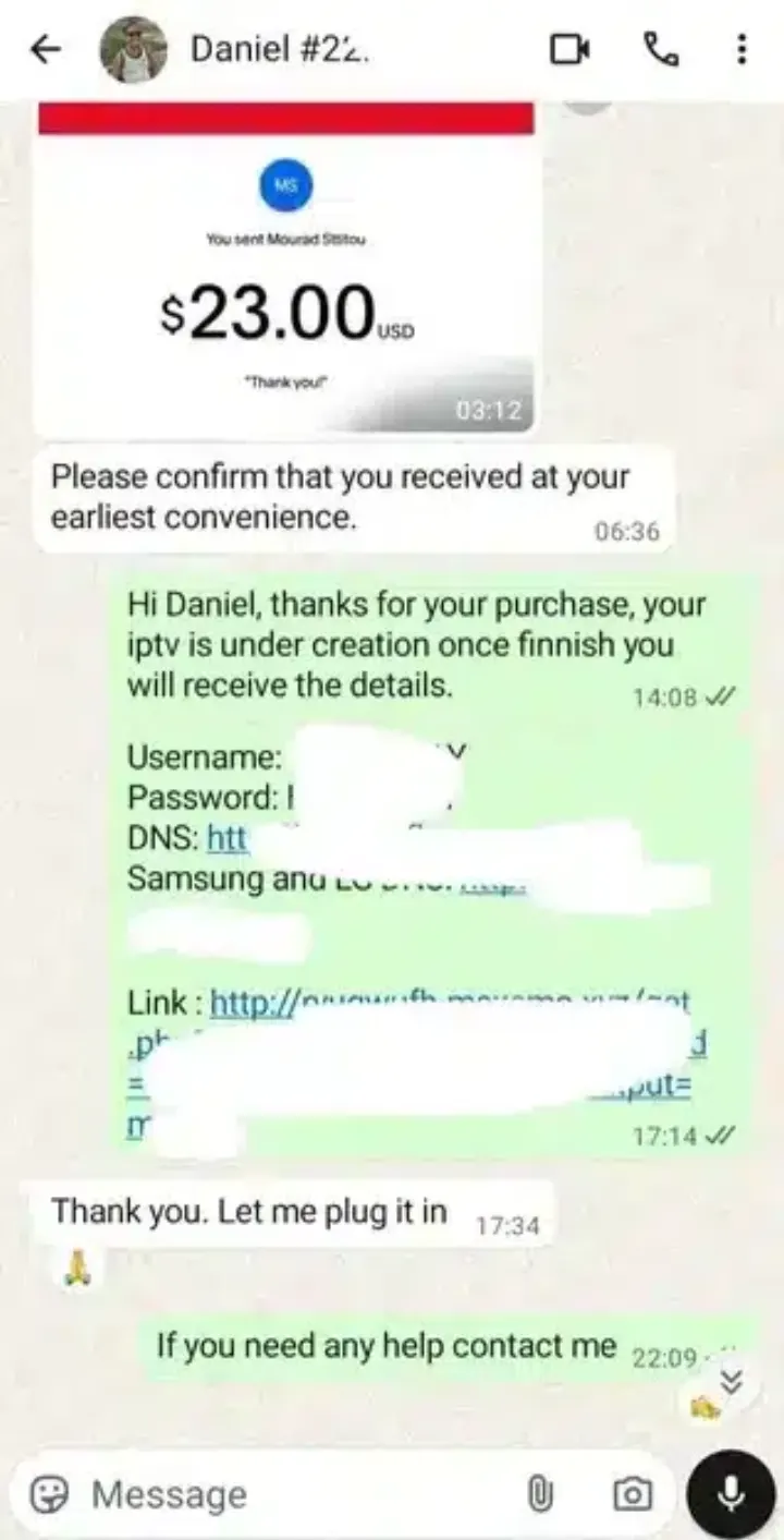 WhatsApp support chat: Login delivered